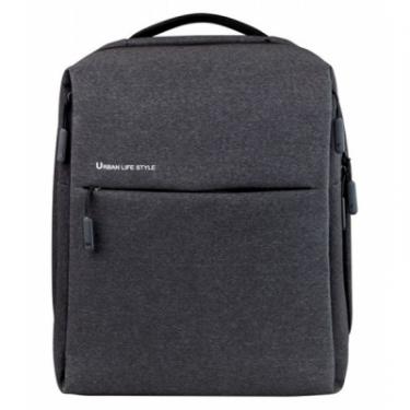 Рюкзак для ноутбука Xiaomi 15.6" Mi Minimalist Urban Backpack 2 Dark Gray Фото