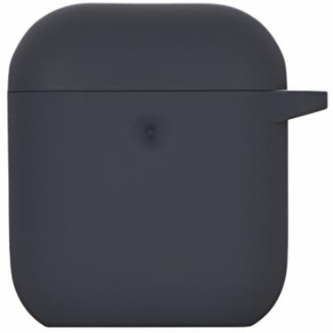 Чехол для наушников 2E для Apple AirPods Pure Color Silicone 3.0 мм Carbo Фото