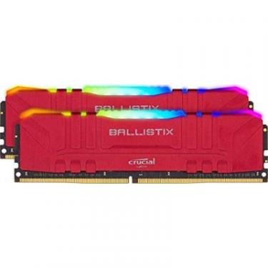 Модуль памяти для компьютера Micron DDR4 16GB (2x8GB) 3000 MHz Ballistix RGB Red Фото