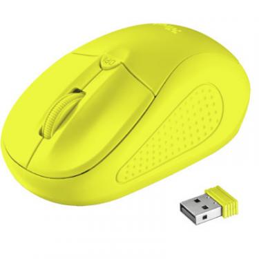 Мышка Trust Primo Wireless Neon Yellow Фото