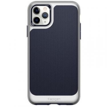 Чехол для мобильного телефона Spigen iPhone 11 Pro Neo Hybrid, Satin Silver Фото