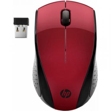 Мышка HP 220 Red Фото 1