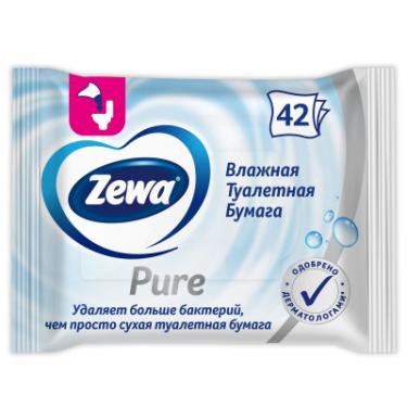 Туалетная бумага Zewa Pure без аромату 42 шт. Фото