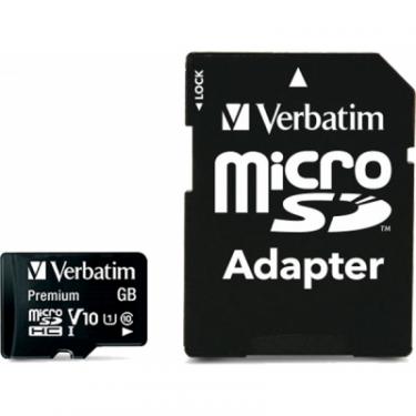 Карта памяти Verbatim 32GB microSDHC class 10 Фото