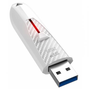 USB флеш накопитель Silicon Power 256GB Blaze B25 White USB 3.0 Фото 1