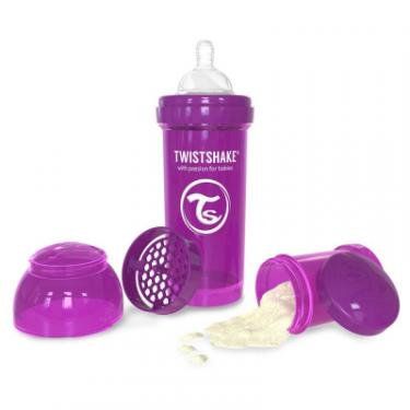 Бутылочка для кормления Twistshake антиколиковая 260 мл, фиолетовая Фото 2