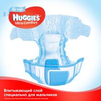Подгузники Huggies Ultra Comfort Giga 5 для мальчиков (12-22кг) 64 шт Фото 4