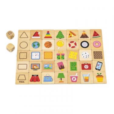 Развивающая игрушка Viga Toys Деревянный пазл-игра Изучаем формы Фото