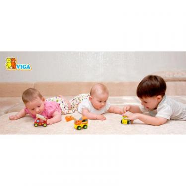 Развивающая игрушка Viga Toys Набор Мини-машинки 6 шт Фото 3