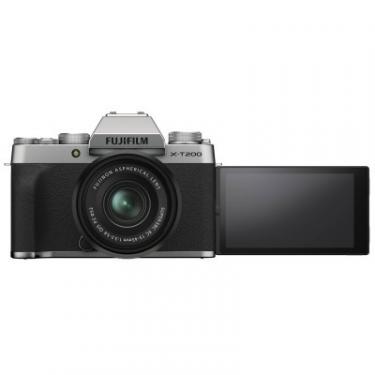 Цифровой фотоаппарат Fujifilm X-T200 + XC 15-45mm F3.5-5.6 Kit Silver Фото 4