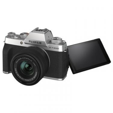 Цифровой фотоаппарат Fujifilm X-T200 + XC 15-45mm F3.5-5.6 Kit Silver Фото 5