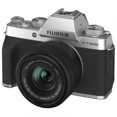 Цифровой фотоаппарат Fujifilm X-T200 + XC 15-45mm F3.5-5.6 Kit Silver Фото 6