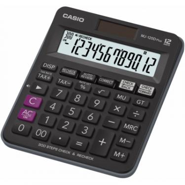 Калькулятор Casio MJ-120DPLUS-W-EP,великий дисплей 150*130*30 Фото