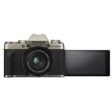 Цифровой фотоаппарат Fujifilm X-T200 + XC 15-45mm F3.5-5.6 Kit Gold Фото 9