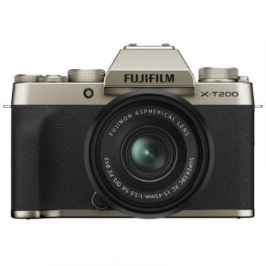 Цифровой фотоаппарат Fujifilm X-T200 + XC 15-45mm F3.5-5.6 Kit Gold Фото