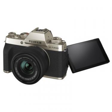 Цифровой фотоаппарат Fujifilm X-T200 + XC 15-45mm F3.5-5.6 Kit Gold Фото 7