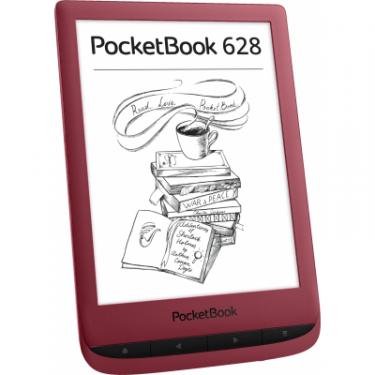 Электронная книга Pocketbook 628 Touch Lux5 Ruby Red Фото 2