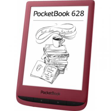 Электронная книга Pocketbook 628 Touch Lux5 Ruby Red Фото 4