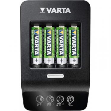 Зарядное устройство для аккумуляторов Varta LCD Ultra Fast Plus Charger +4*AA 2100 mAh Фото