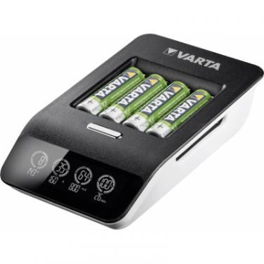 Зарядное устройство для аккумуляторов Varta LCD Ultra Fast Plus Charger +4*AA 2100 mAh Фото 1