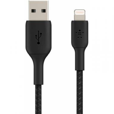 Дата кабель Belkin USB 2.0 AM to Lightning 1.0m black Фото 1