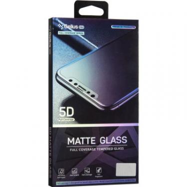 Стекло защитное Gelius Pro 5D Matte Glass for iPhone XS Max Black Фото