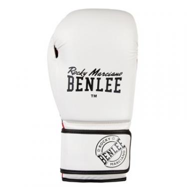 Боксерские перчатки Benlee Carlos 12oz White/Black/Red Фото 1