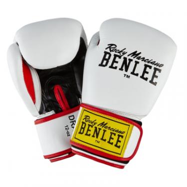 Боксерские перчатки Benlee Draco 10oz White/Black/Red Фото