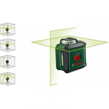 Лазерный нивелир Bosch UniversalLevel 360 Basic, 24м, зеленый луч Фото 1