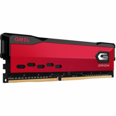 Модуль памяти для компьютера Geil DDR4 8GB 3200 MHz Orion Red Фото 1
