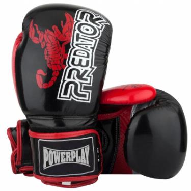 Боксерские перчатки PowerPlay 3007 14oz Black Фото