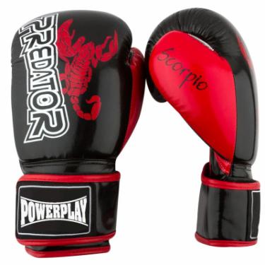 Боксерские перчатки PowerPlay 3007 14oz Black Фото 6