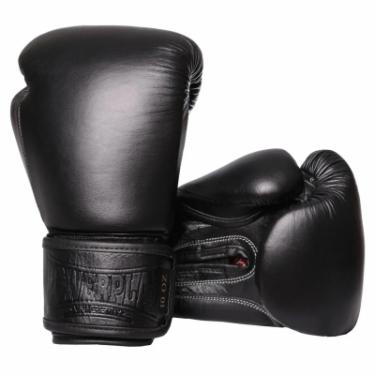 Боксерские перчатки PowerPlay 3014 16oz Black Фото