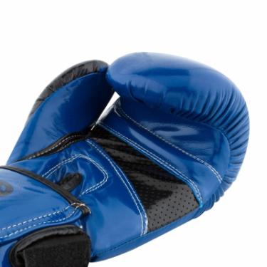 Боксерские перчатки PowerPlay 3017 8oz Blue Фото 4
