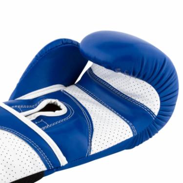 Боксерские перчатки PowerPlay 3019 12oz Blue Фото 4