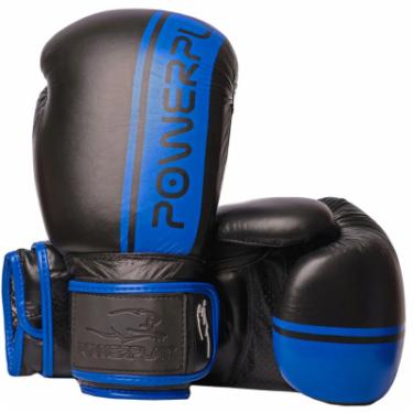 Боксерские перчатки PowerPlay 3022A 14oz Blue Фото