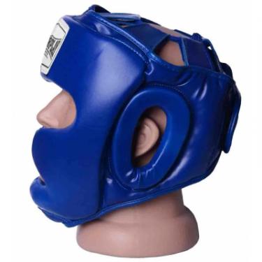Боксерский шлем PowerPlay 3043 XL Blue Фото 3