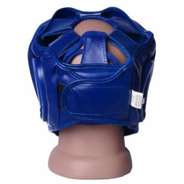 Боксерский шлем PowerPlay 3043 XL Blue Фото 4