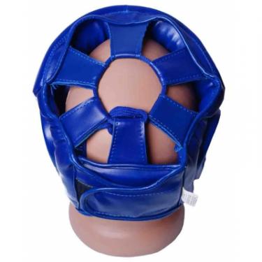 Боксерский шлем PowerPlay 3043 XL Blue Фото 5