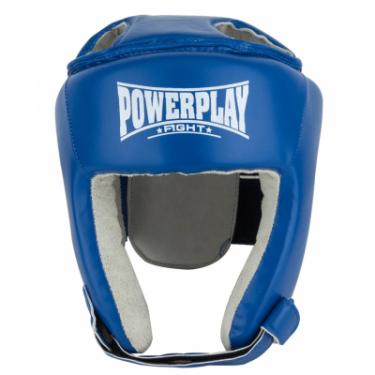 Боксерский шлем PowerPlay 3084 L Blue Фото 1
