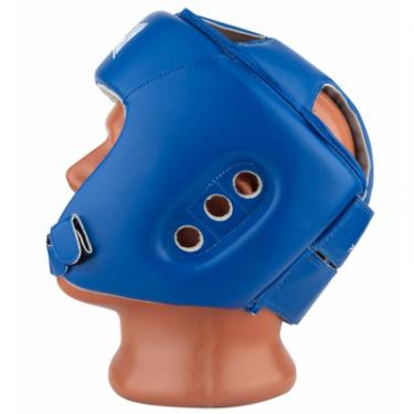 Боксерский шлем PowerPlay 3084 L Blue Фото 2