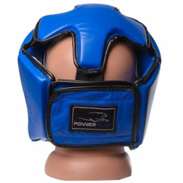 Боксерский шлем PowerPlay 3049 S Blue Фото 3