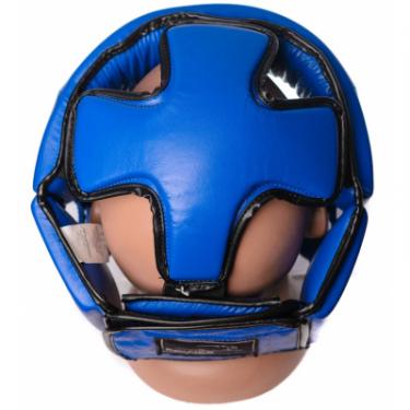 Боксерский шлем PowerPlay 3049 S Blue Фото 4
