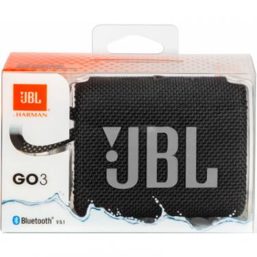 Акустическая система JBL Go 3 Black Фото 11