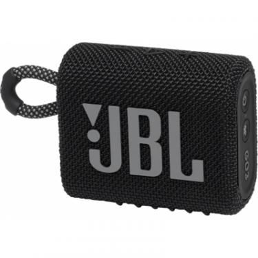 Акустическая система JBL Go 3 Black Фото 1