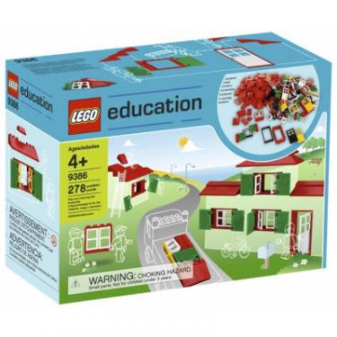 Конструктор LEGO Education Вікна, двері та черепиця для даху Фото