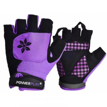 Велоперчатки PowerPlay Women 5284 Purple XS Фото