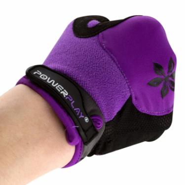 Велоперчатки PowerPlay Women 5284 Purple XS Фото 4