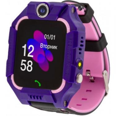 Смарт-часы Discovery iQ5000 Camera LED Purple Kids smart watch-phone, G Фото