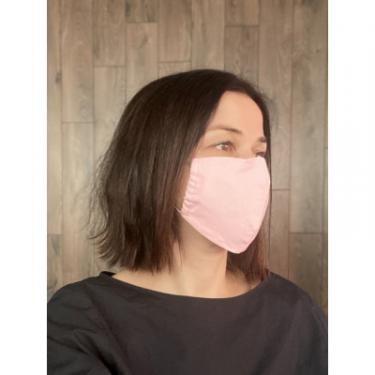 Защитная маска для лица Red point Розовая S/M Фото 4